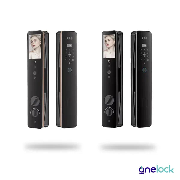 Serrure Connectée KK Smart 3D – L’Interphone Vidéo Biométrique en Aluminium