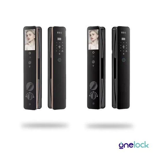Serrure Connectée KK Smart 3D – L’Interphone Vidéo Biométrique en Aluminium